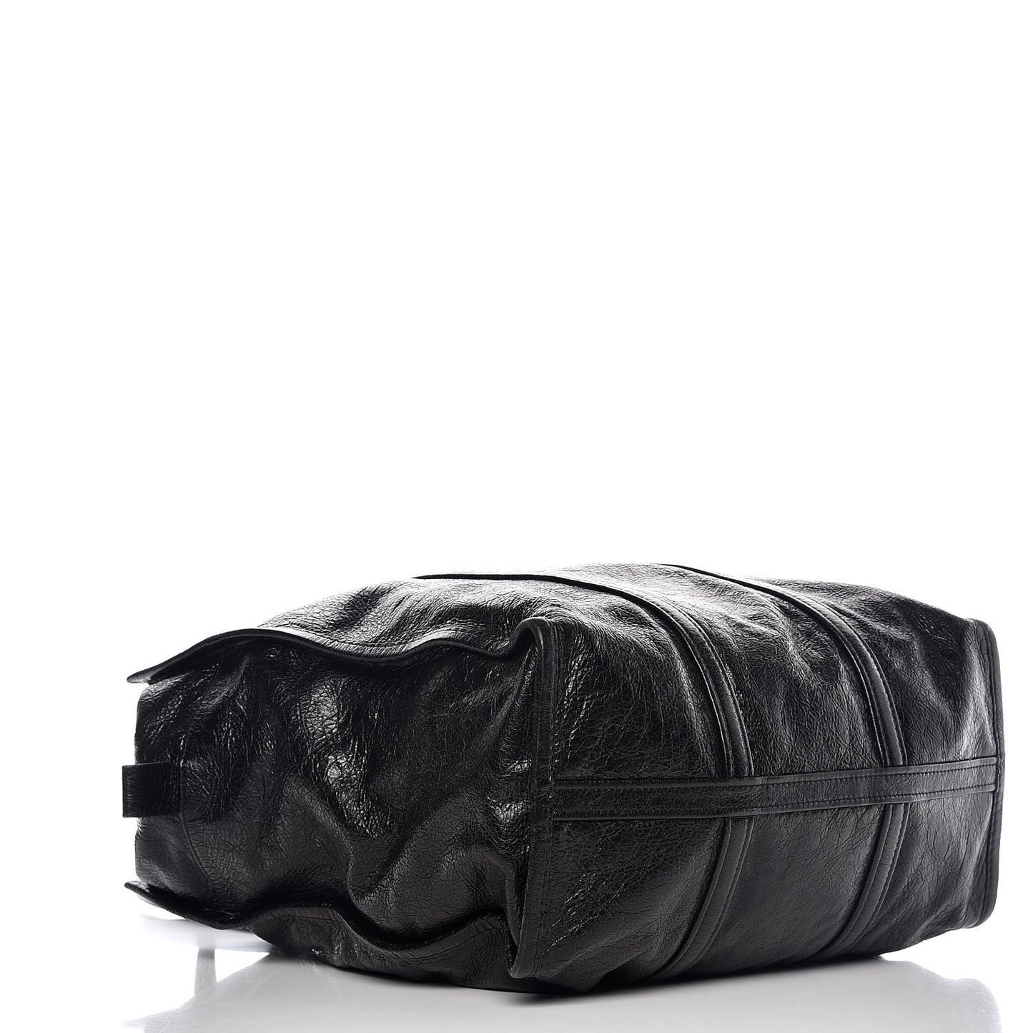 Agneau Medium Bazar Shopper Tote Black