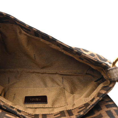 Fendi Zucca Small Chef Shoulder Bag Tobacco 5 of 12