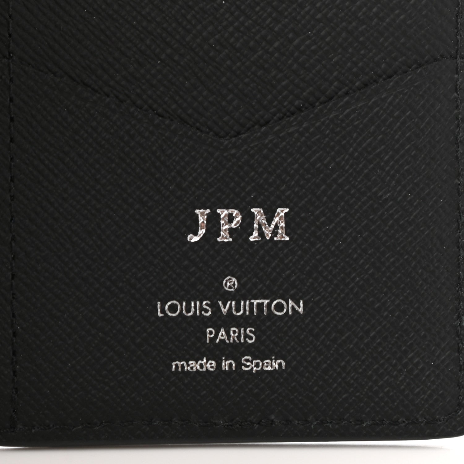 Louis Vuitton Epi Pocket Organizer Black 6 of 6