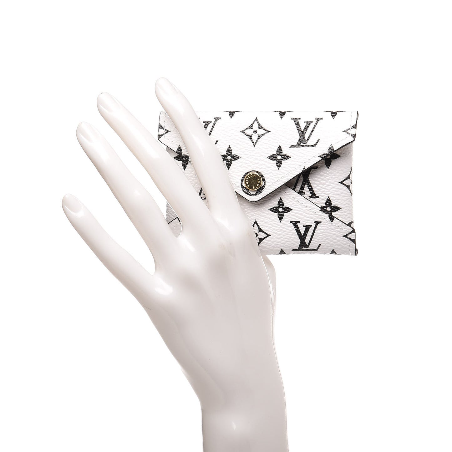 Monogram Giant Small Kirigami Pochette Insert White
