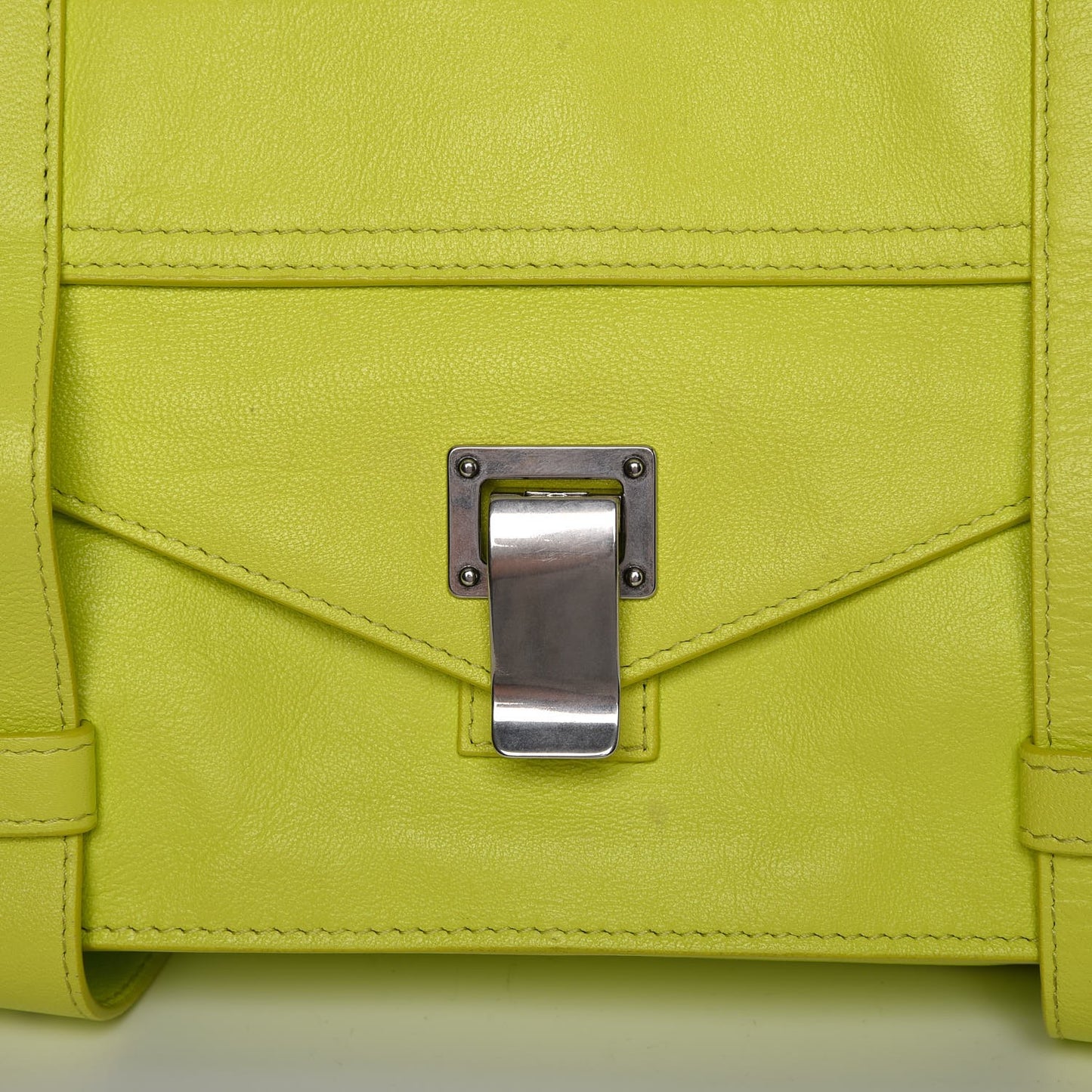 Lambskin Medium PS1 Satchel Sulfur