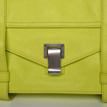 Proenza Schouler Lambskin Medium PS1 Satchel Sulfur 11 of 14