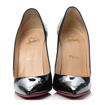 Christian Louboutin Patent Decollete 554 100 Pumps 39.5 Black 2 of 5