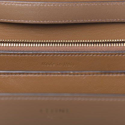 Celine Box Calfskin Medium Classic Box Flap Bag Camel 7 of 10