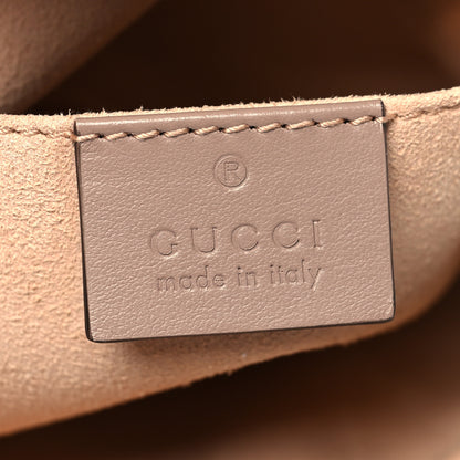 Gucci Calfskin Matelasse Small GG Marmont Chain Shoulder Bag Porcelain Rose 6 of 11