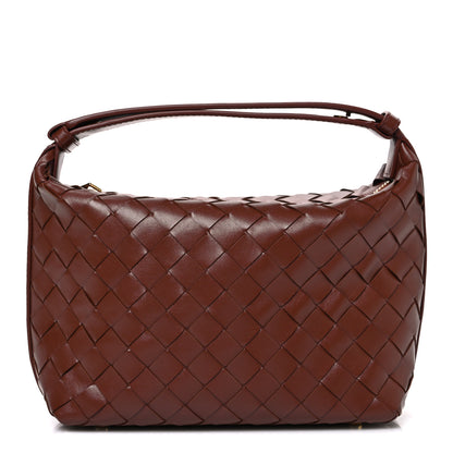 Bottega Veneta Calfskin Nappa Intrecciato Mini Wallace Sapele 1 of 11