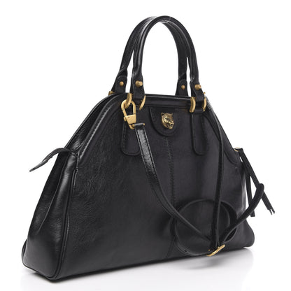 Gucci Calfskin Medium Re(Belle) Top Handle Bag Black 3 of 10