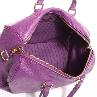 Louis Vuitton Empreinte Speedy Bandouliere 30 Amethyste 5 of 7