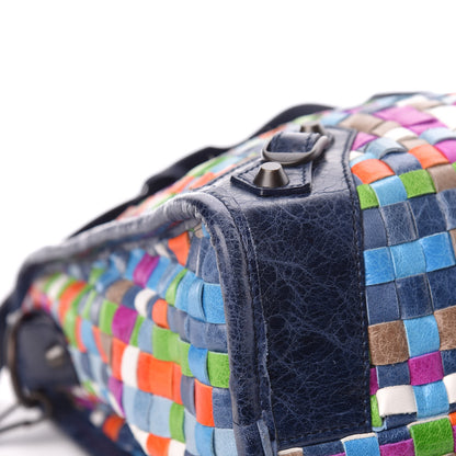 Balenciaga Agneau Lattice Woven Classic Hardware City Multicolor 14 of 18