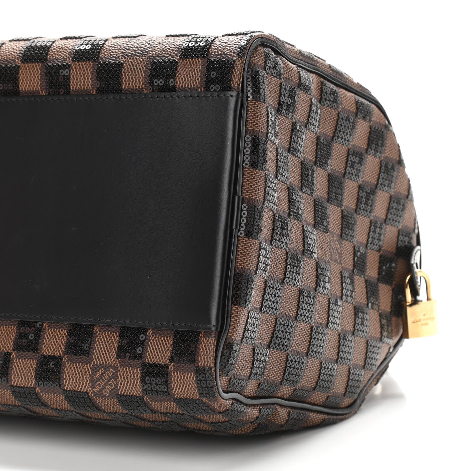 Louis Vuitton Damier Paillettes Speedy 30 Black 9 of 9