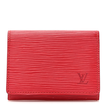 Louis Vuitton Epi Business Card Holder Red 1 of 15