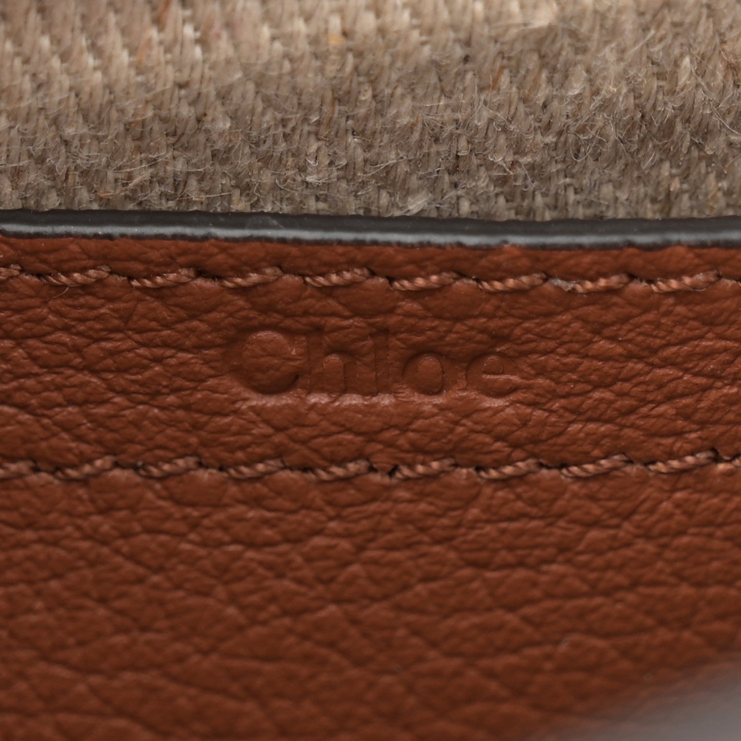 Chloe Grained Calfskin Small Marcie Saddle Bag Tan 6 of 13