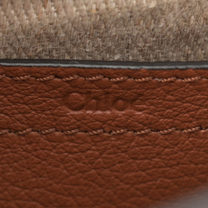 Chloe Grained Calfskin Small Marcie Saddle Bag Tan 6 of 13