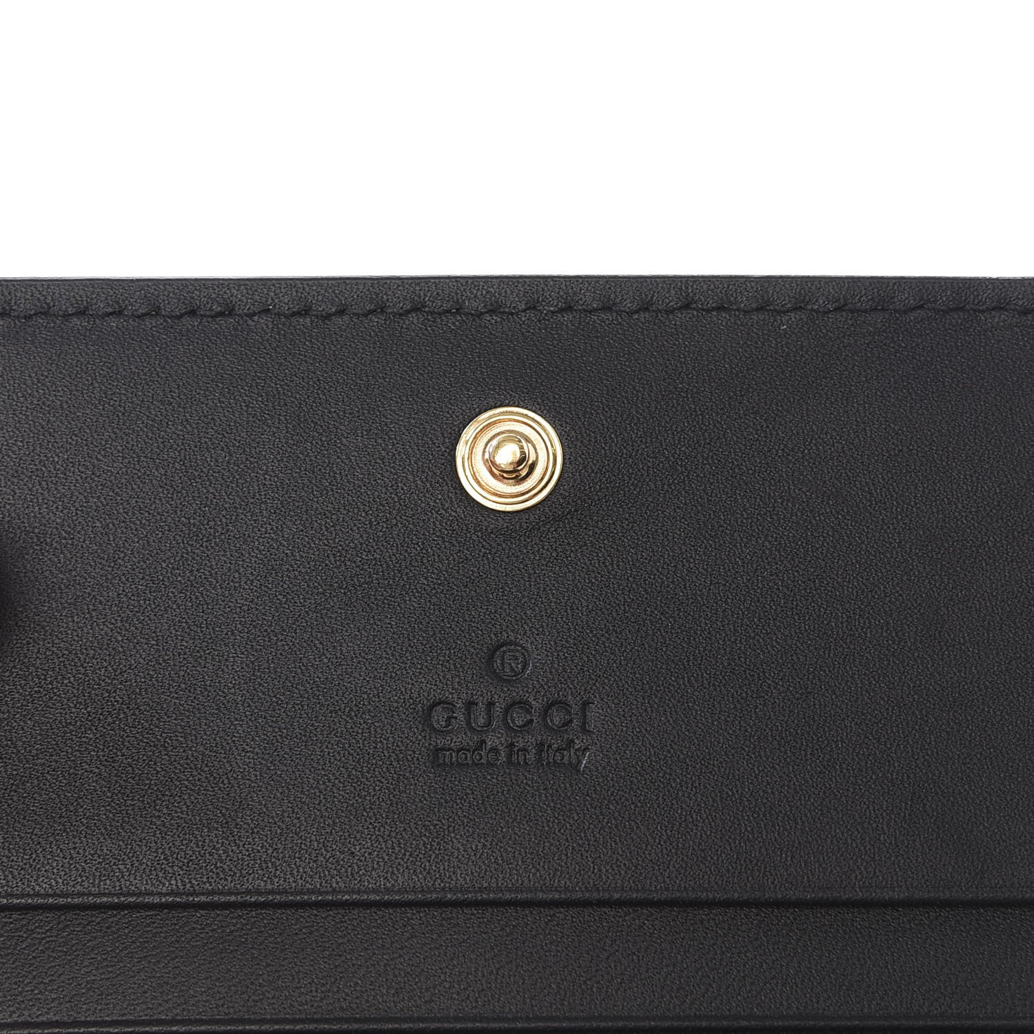 Gucci GG Supreme Monogram Bee Print Card Case 7 of 8