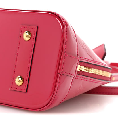 Louis Vuitton Vernis Alma BB Magenta 8 of 8