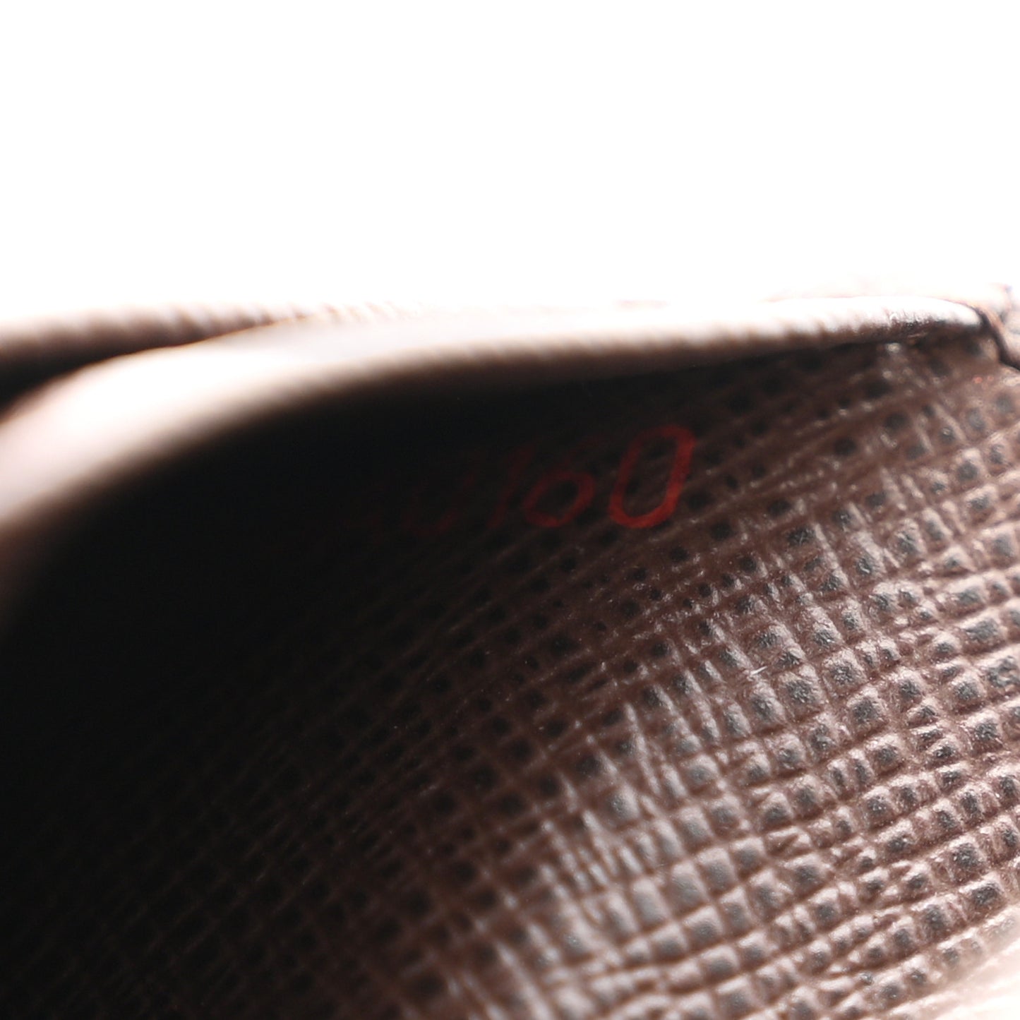 Damier Ebene Porte-Monnaie Billets Tresor Wallet
