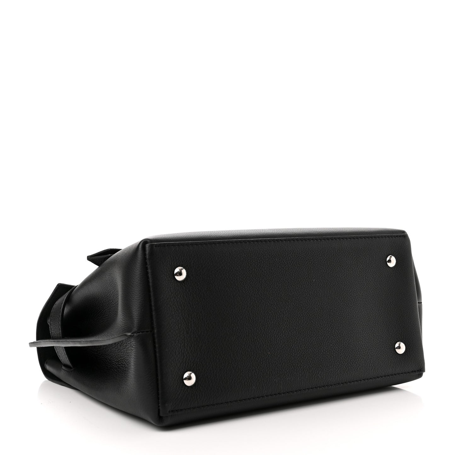 Soft Calfskin Lockme Ever MM Black