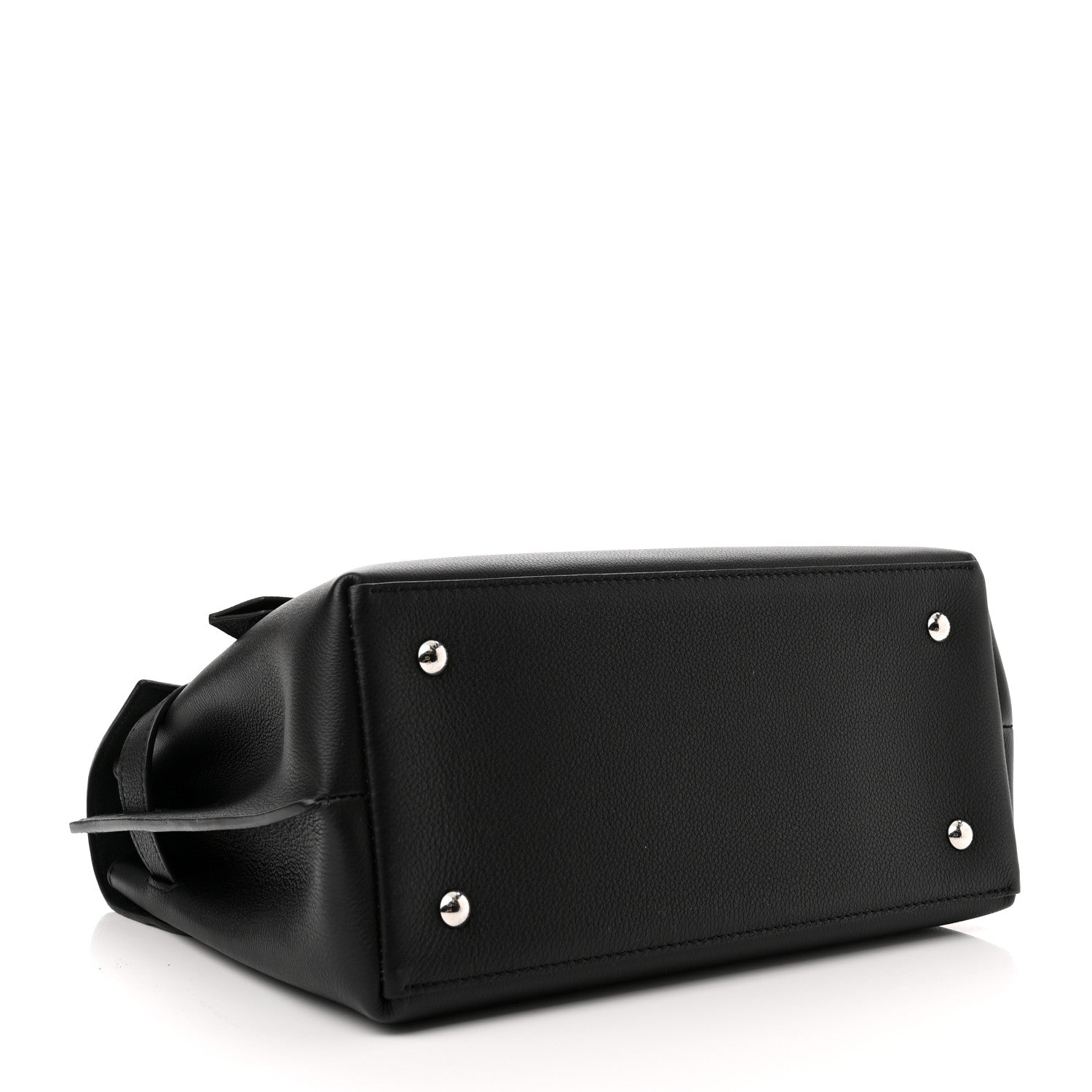 Louis Vuitton Soft Calfskin Lockme Ever MM Black 4 of 9