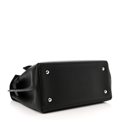 Louis Vuitton Soft Calfskin Lockme Ever MM Black 4 of 9