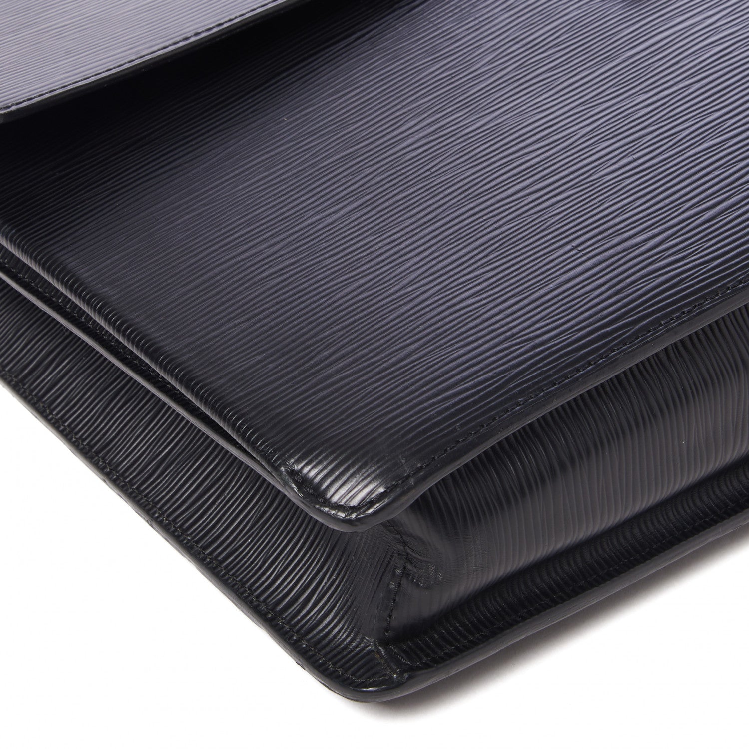 Louis Vuitton Epi Robusto 2 Compartment Briefcase Black 5 of 8