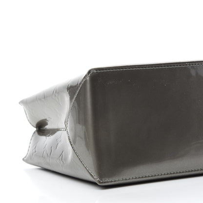 Louis Vuitton Vernis Wilshire PM Gris Art Deco 6 of 9