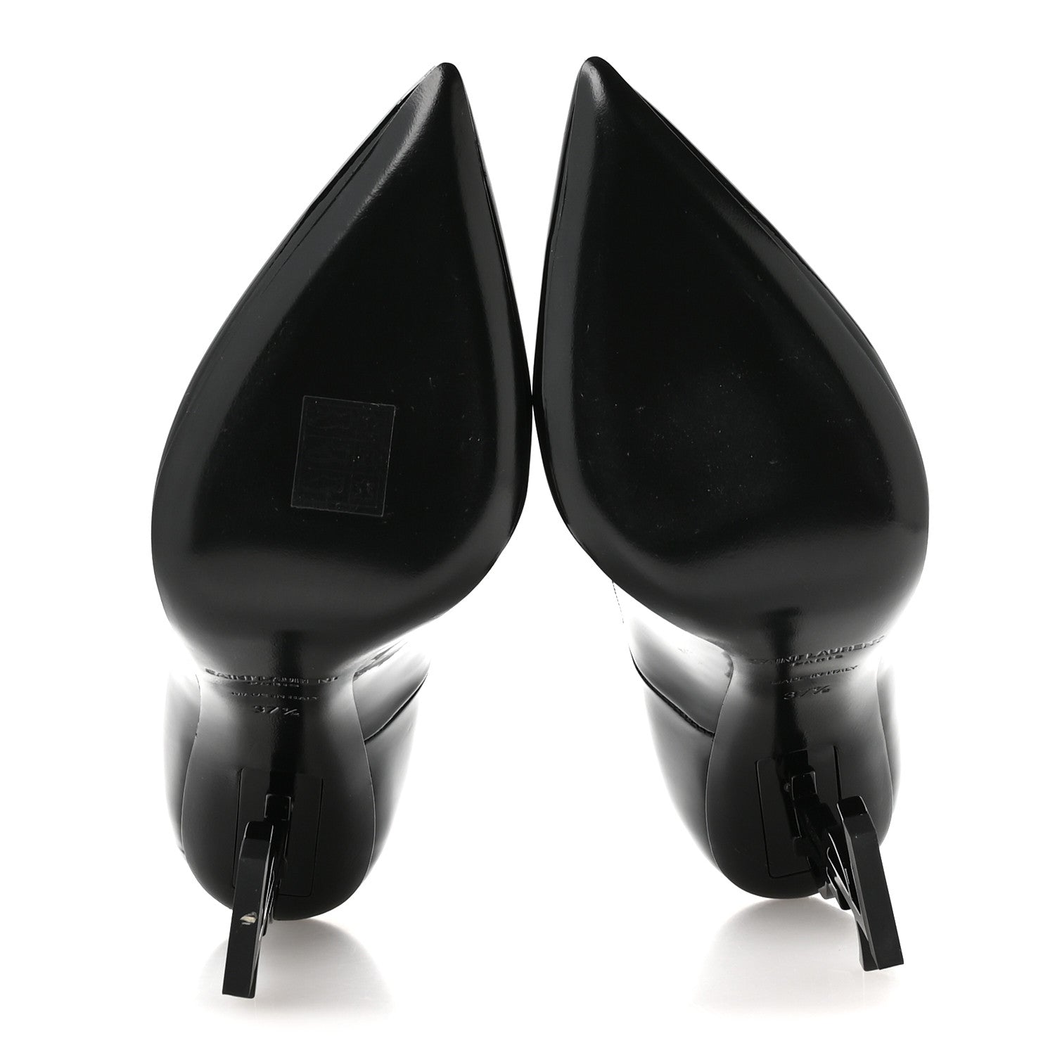 Saint Laurent Patent Opyum 110 Pumps 37.5 Black 6 of 9
