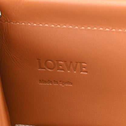 Loewe Grained Calfskin Cushion Tote Tan 6 of 9