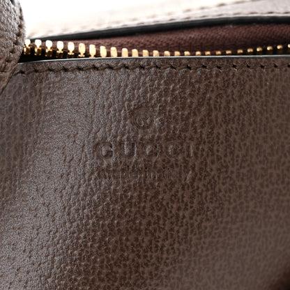 Gucci GG Supreme Monogram Textured Dollar Calfskin Small Ophidia Hobo Beige Ebony New Acero 6 of 11