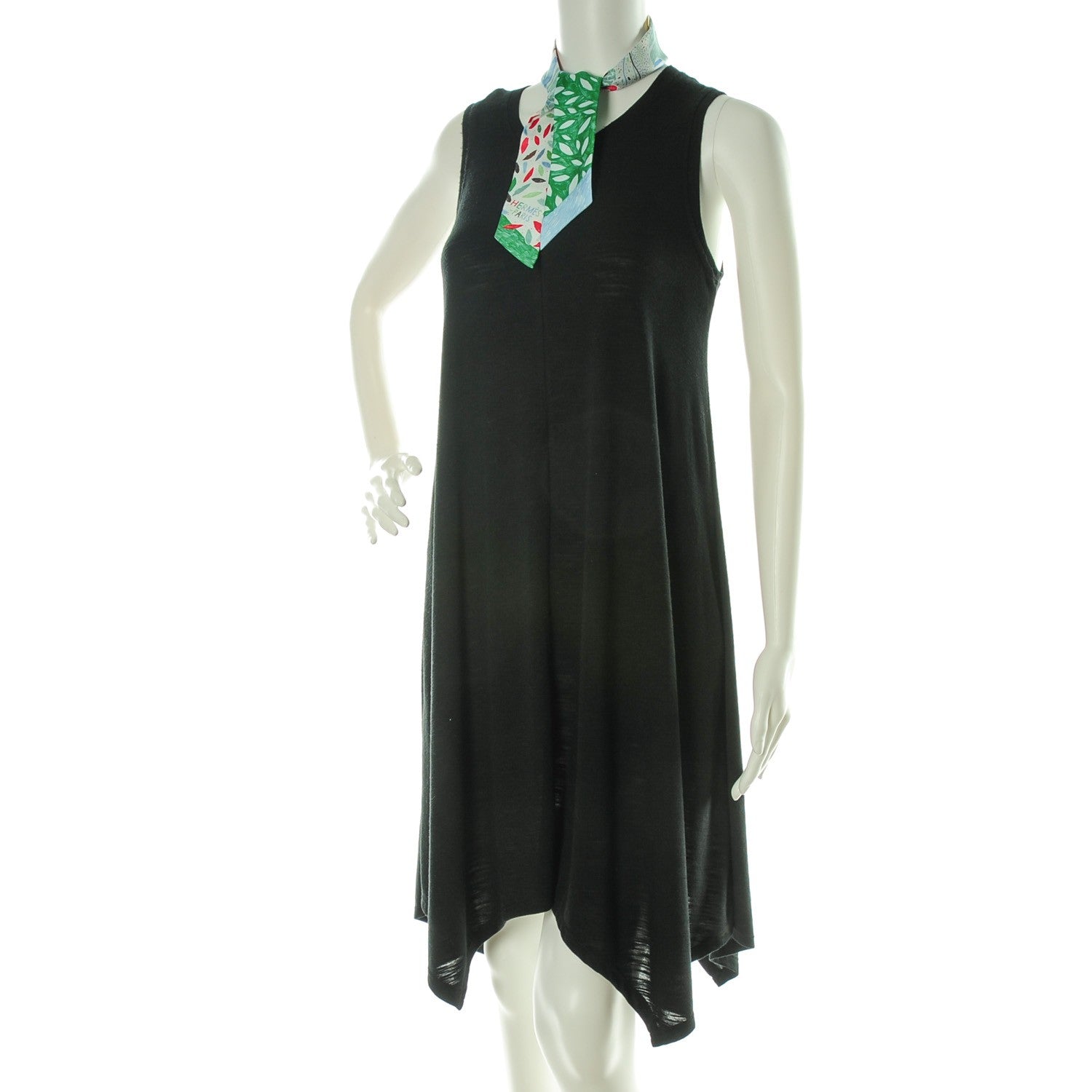 Hermes Silk Chacun Fait Son Nid Twilly Ciel Vert Rouge 2 of 6
