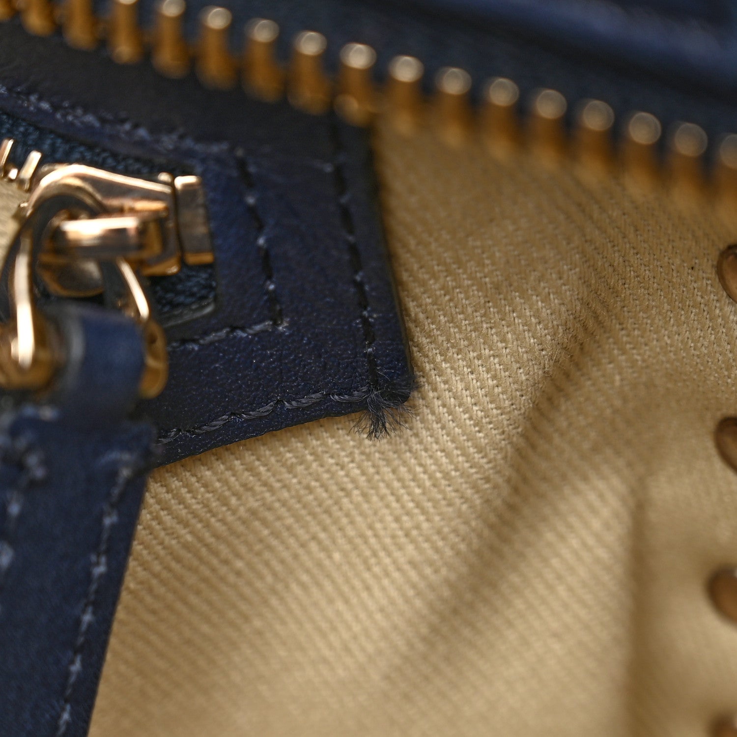 Valentino Garavani Vitello Rockstud Double Handle Tote Marine 11 of 14
