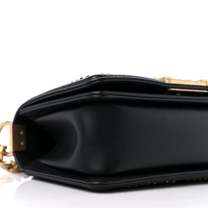 Chanel Lambskin Quilted Small Top Handle Boy Flap Black 8 of 10