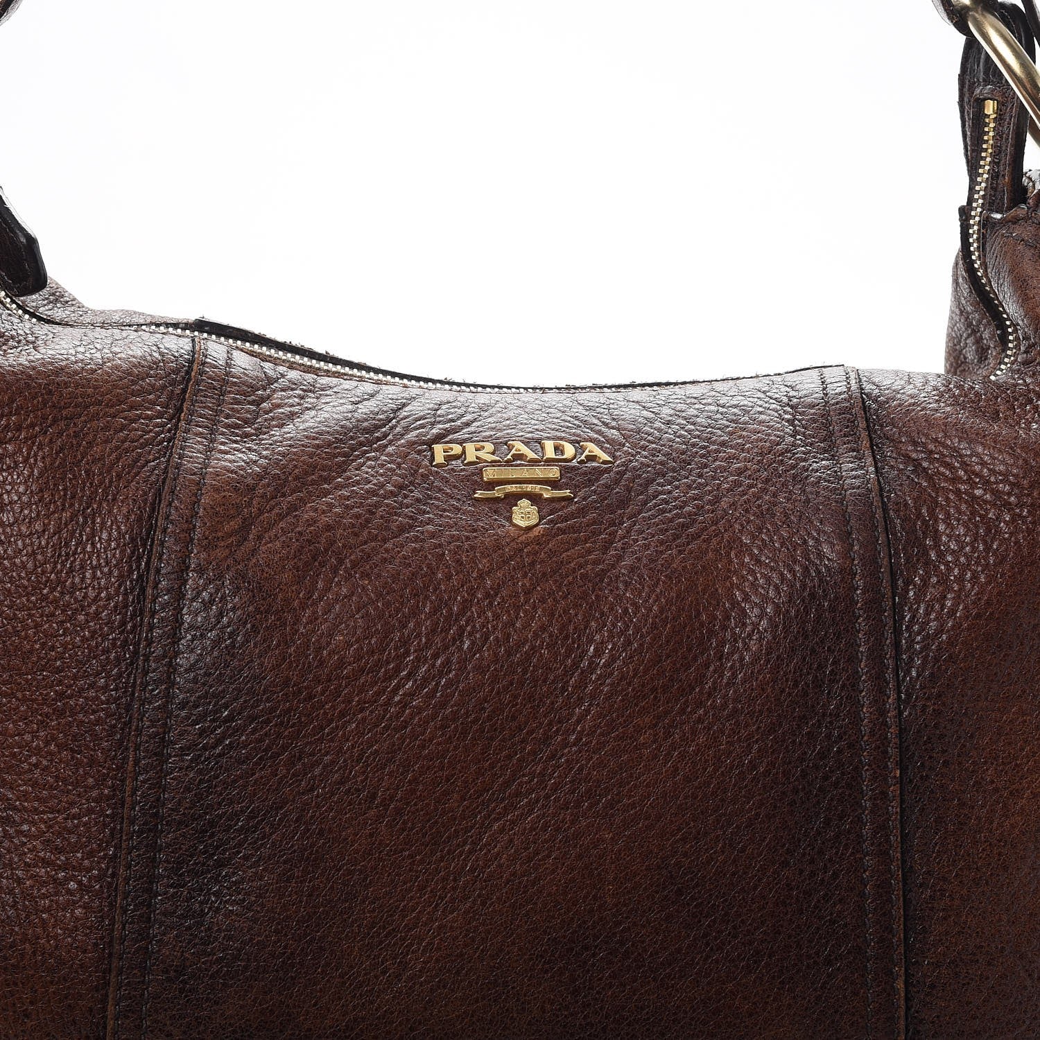 Prada Cervo Antik Hobo Cacao Sfumato 9 of 11