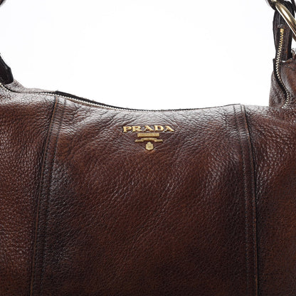Prada Cervo Antik Hobo Cacao Sfumato 9 of 11
