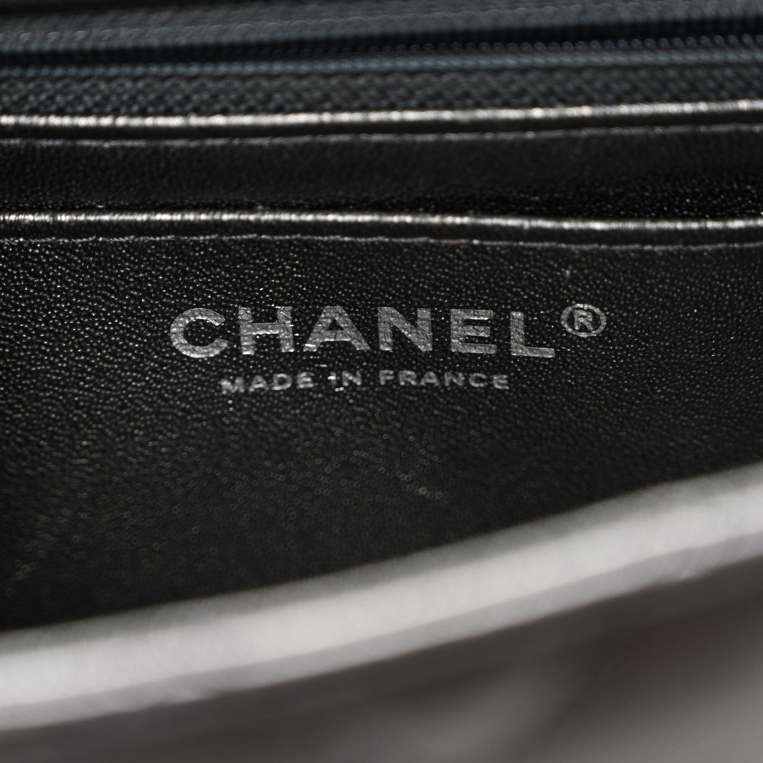 Chanel Metallic Sheepskin Quilted 2.55 Reissue Mini Flap Dark Silver 6 of 12