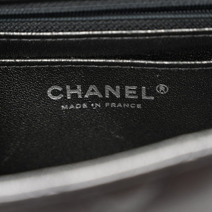 Chanel Metallic Sheepskin Quilted 2.55 Reissue Mini Flap Dark Silver 6 of 12