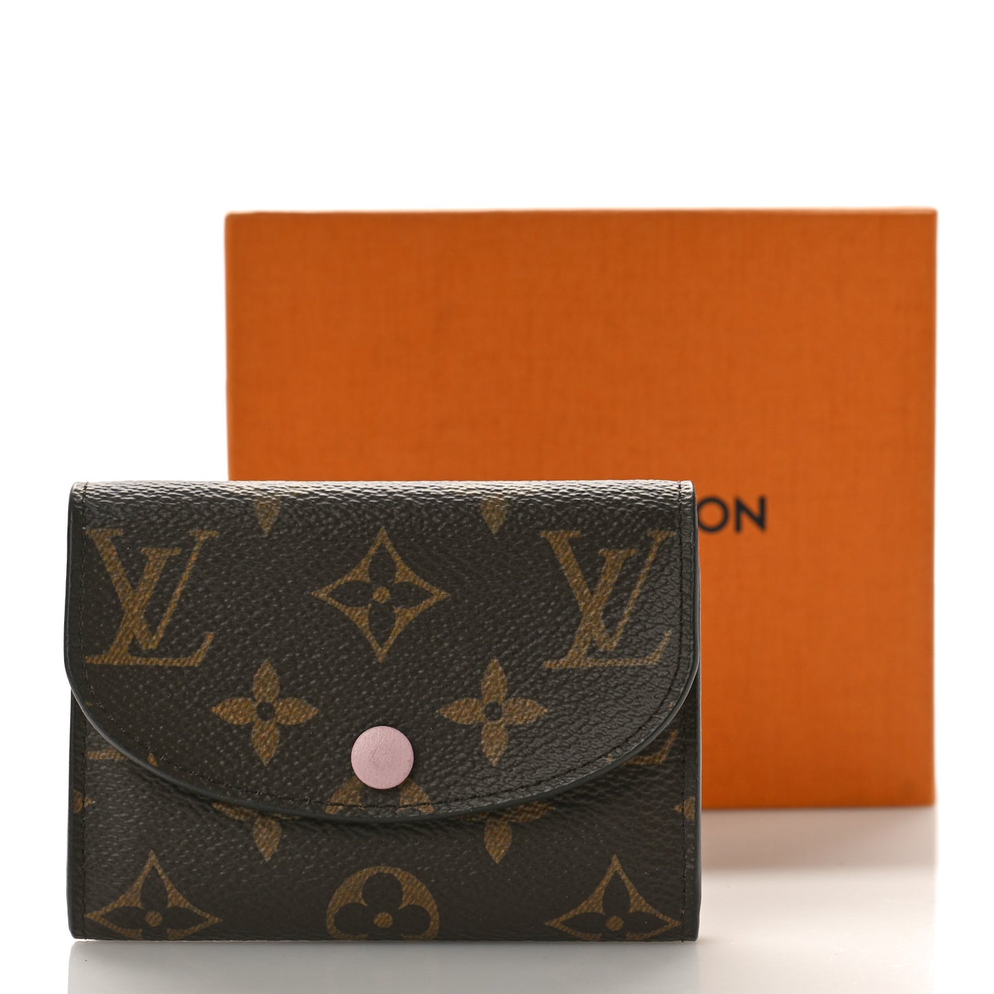 Monogram Rosalie Coin Purse Rose Ballerine