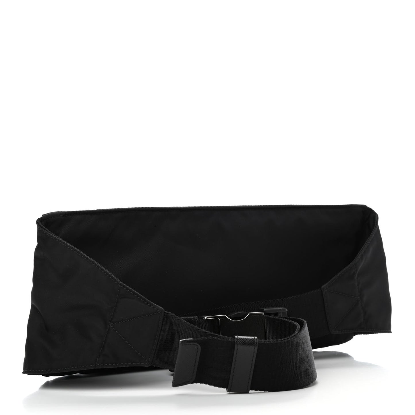 Tessuto Nylon Montagna Belt Bag Black