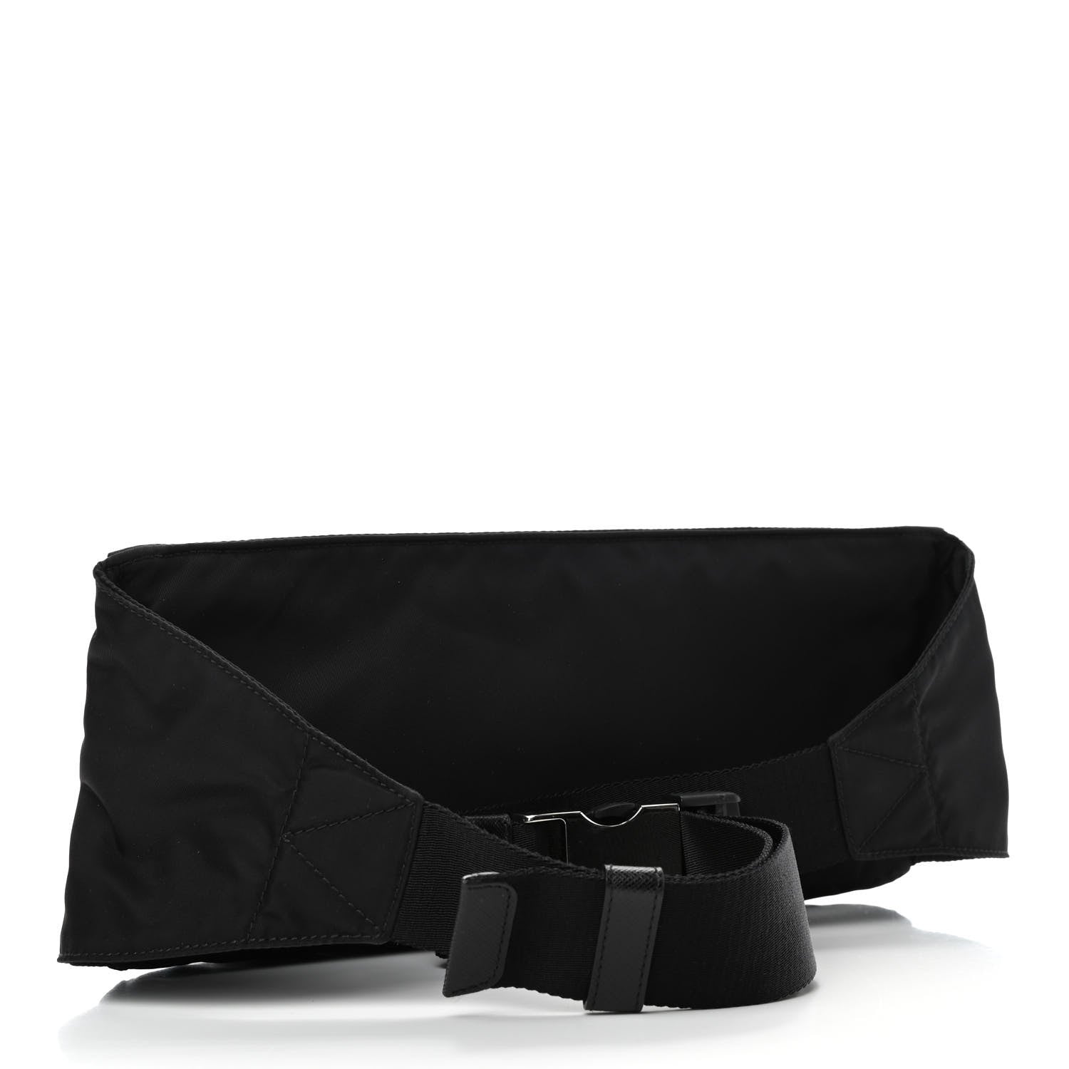 Prada Tessuto Nylon Montagna Belt Bag Black 2 of 4