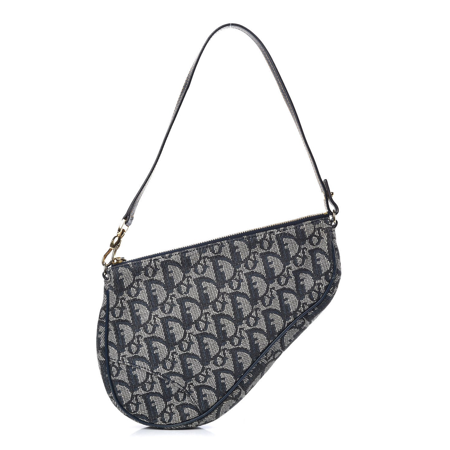 Monogram Mini Saddle Pochette Navy