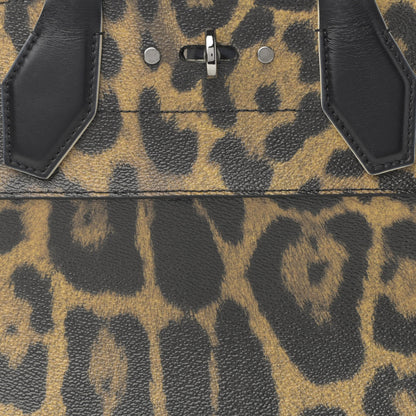 Louis Vuitton Canvas Calfskin Wild Animal Print City Steamer EW Marron 7 of 11