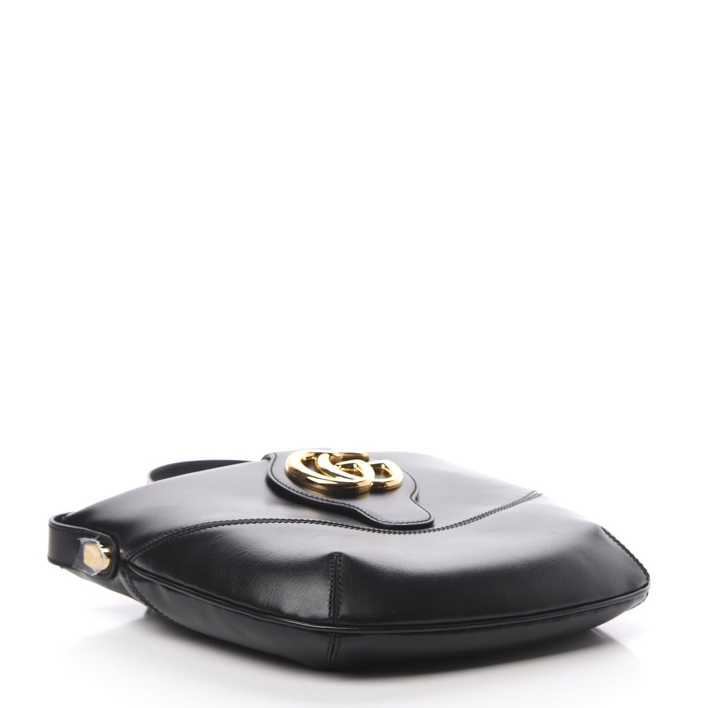 Calfskin Medium Arli Shoulder Bag Black