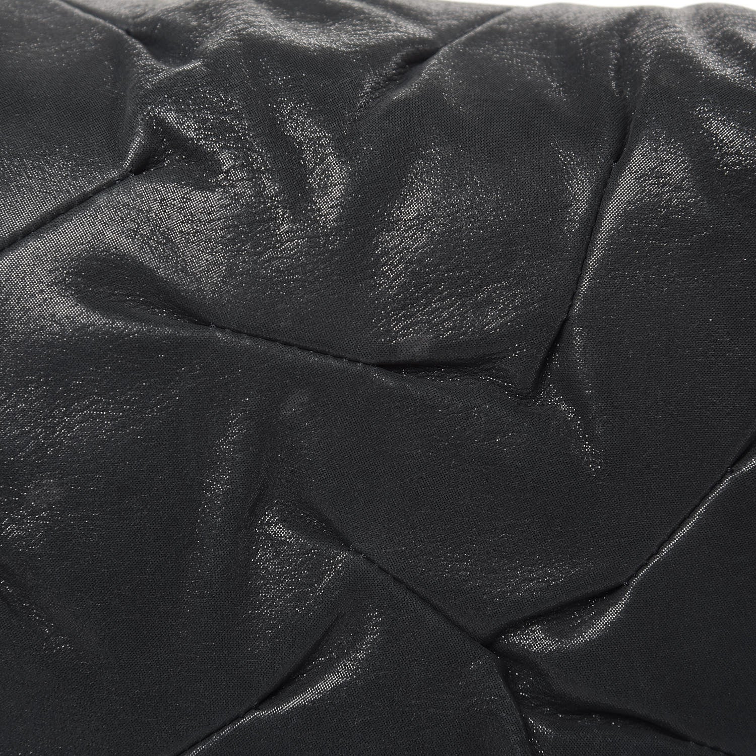 Chanel Iridescent Calfskin Glint Flap Black 12 of 15