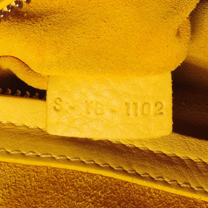 Celine Supple Calfskin Medium Phantom Luggage Sun Yellow 6 of 8
