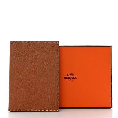 Hermes Evercolor MC2 Magellan Passport Holder Gold 11 of 11