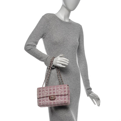 Chanel Nylon Medium Travel Flap Pink 2 of 10