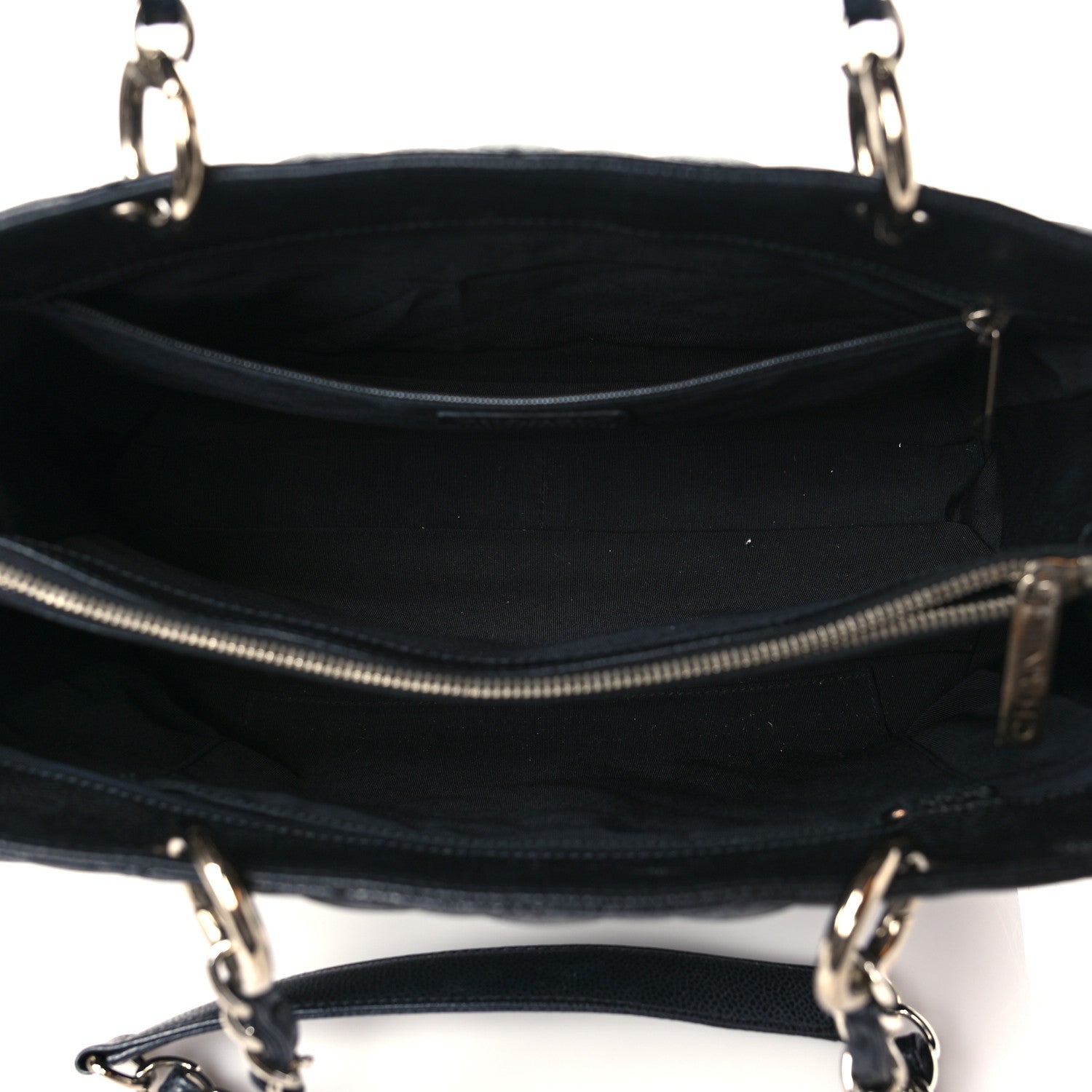 Chanel Caviar Quilted Grand Shopping Tote GST Black 5 of 10