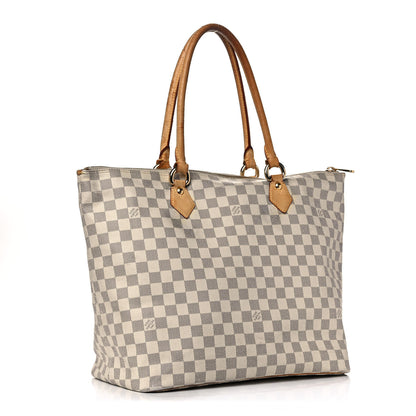 Louis Vuitton Damier Azur Saleya GM 3 of 20