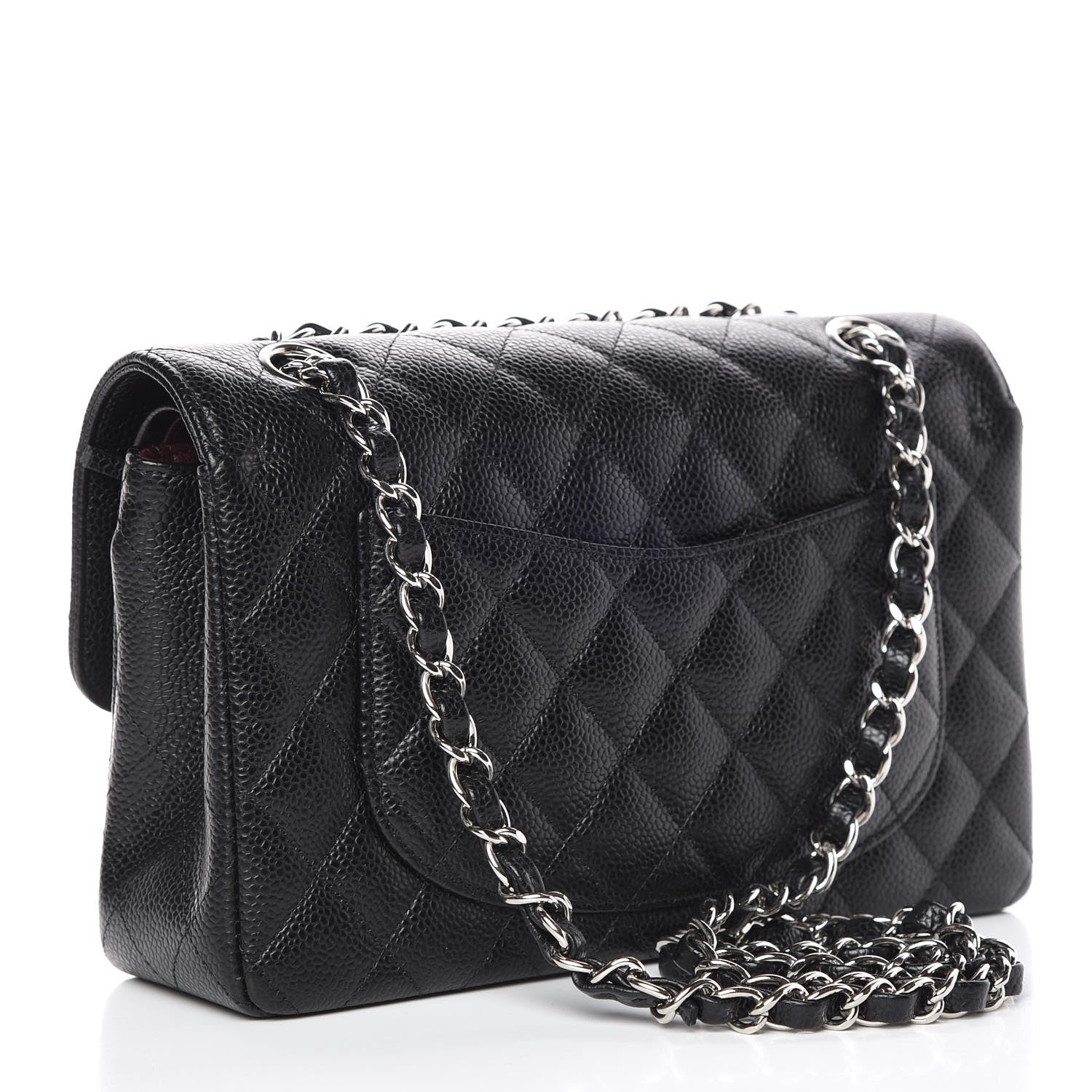 Chanel Caviar Quilted Small Double Flap Black 3 of 10
