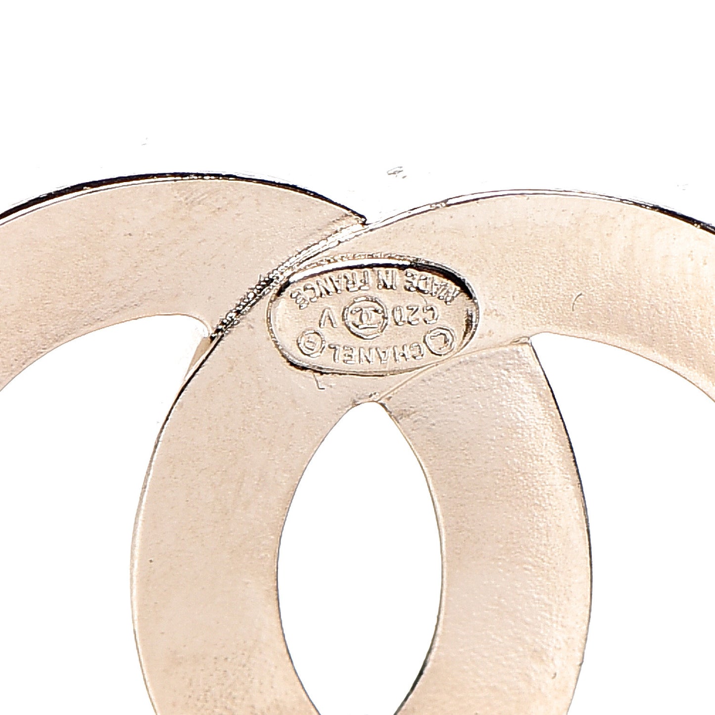 Crystal CC Earrings Gold