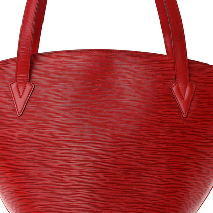Louis Vuitton Epi Saint Jacques GM Castillan Red 8 of 12
